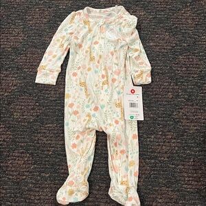 Charming Safari Print Footie